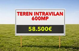 Teren intravilan 600mp utilitati Mosnita Noua
