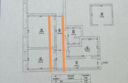 Cladire istorica, apartament 3 camere, 78.87 mp, zona Maria 