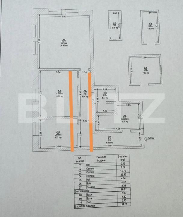 Apartament de vânzare 3 camere P-ta Maria - 192248AV | BLITZ Timișoara | Poza12