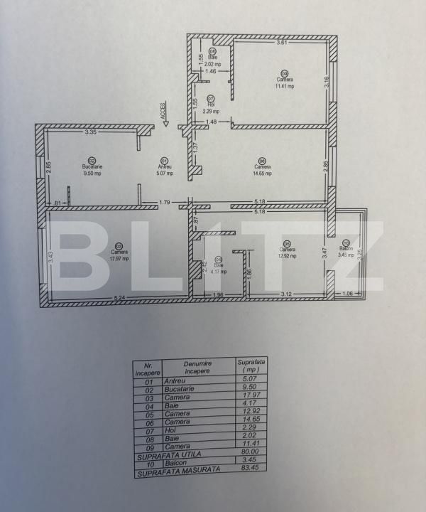 Apartament de vânzare 4 camere Lipovei - 192253AV | BLITZ Timișoara | Poza12
