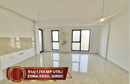 Etaj 1, Apartament cu 2 camere, 54 mp utili + 8,5 mp balcon, Zona Esso Giroc