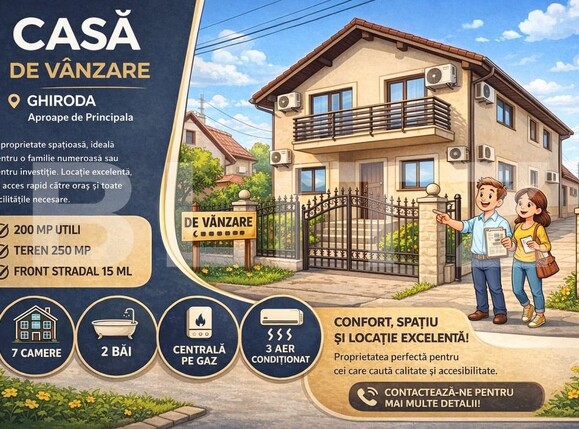 Casa de vânzare 7 camere Ghiroda - 192422CV | BLITZ Timișoara | Poza1