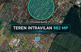 OPORTUNITATE! TEREN INTRAVILAN DUMBRAVIȚA! 