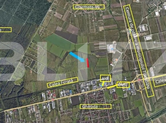 Teren de vânzare Ghiroda - 192729TV | BLITZ Timișoara | Poza1