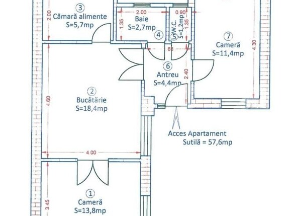 Apartament de vânzare 3 camere Central - 192744AV | BLITZ Timișoara | Poza1