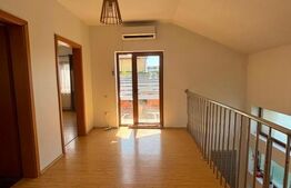 Casă individuală mobilată în stil scandinav, curte amenajată, 135 mp