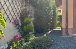 Casă individuală mobilată în stil scandinav, curte amenajată, 135 mp