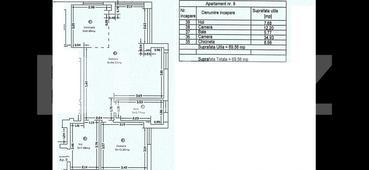 Apartament de vânzare 2 camere Torontalului - 194084AV | BLITZ Timișoara | Poza11
