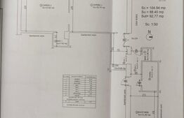Apartament 2 camere, 88 mp, pretabil pentru birou, zona Central