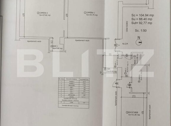 Apartament de vânzare 2 camere Central - 194426AV | BLITZ Timișoara | Poza3