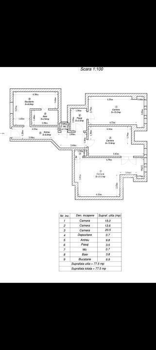 Apartament de vânzare 3 camere Iosefin - 195281AV | BLITZ Timișoara | Poza6