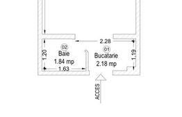 Garsonieră compactă și practică, 15.67 mp, zona UMT – ideală pentru investiție