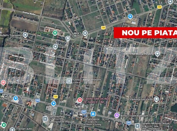 Teren de vânzare Mosnita Noua - 196003TV | BLITZ Timișoara | Poza1