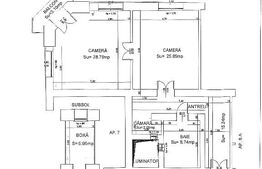 Apartament de inchiriat, 83.80 mp, zona Iosefin