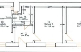  Apartament elegant cu tavane înalte și farmec interbelic