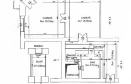Apartament 2 camere, 82 mp, zona Iosefin 
