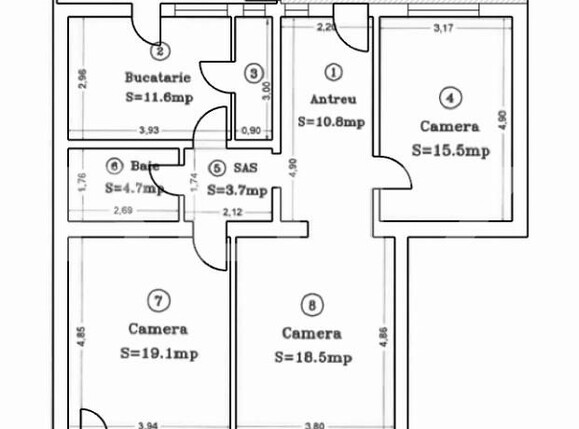 Apartament de vânzare 3 camere Iosefin - 200282AV | BLITZ Timișoara | Poza15
