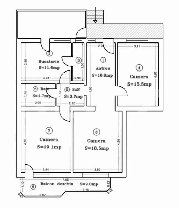 Apartament de vânzare 3 camere Iosefin - 200282AV | BLITZ Timișoara | Poza15