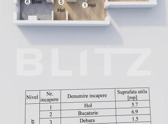 Apartament de vânzare 2 camere Complex Studentesc - 200612AV | BLITZ Timișoara | Poza6