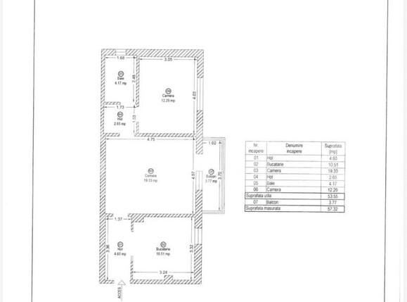 Apartament de vânzare 2 camere Spitalul Judetean - 200785AV | BLITZ Timișoara | Poza1