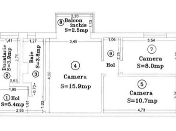 Apartament de vânzare 3 camere Dacia - 201013AV | BLITZ Timișoara | Poza2