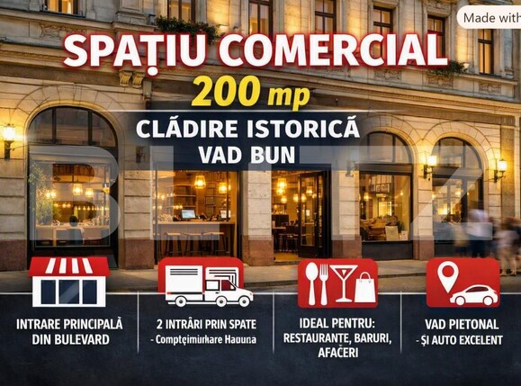 Spațiu comercial de închiriat Iosefin - 203854SIC | BLITZ Timișoara | Poza1