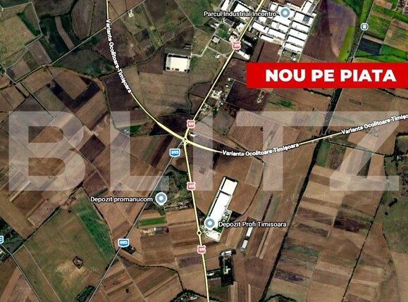 Teren de vânzare Sag - 203986TV | BLITZ Timișoara | Poza1
