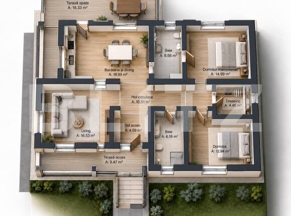 Casa de vânzare 3 camere Pischia - 206249CV | BLITZ Timișoara | Poza10