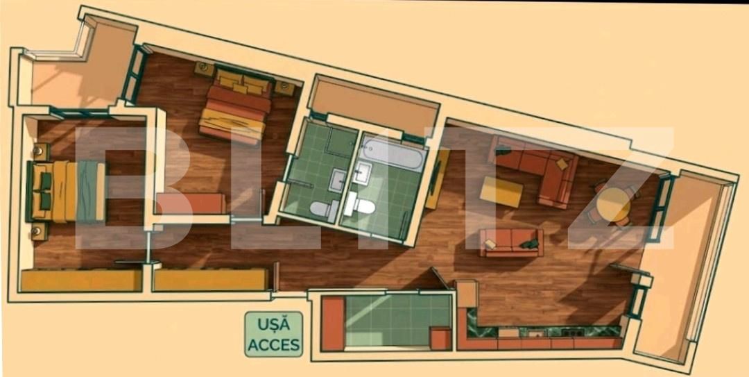 Apartament de vânzare 3 camere Giroc - 207096AV | BLITZ Timișoara | Poza6