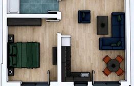 Apartament 2 camere, 43 mp utili, zona Giroc, pret cu TVA inclus