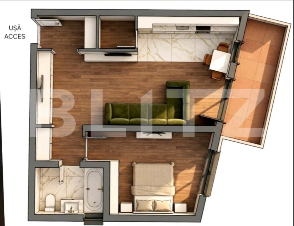 Apartament de vânzare 2 camere Giroc - 207134AV | BLITZ Timișoara | Poza2