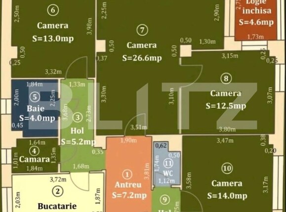 Apartament de vânzare 4 camere Central - 207810AV | BLITZ Timișoara | Poza3