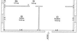 Apartament 3 camere, 64 mp, zona Soarelui 