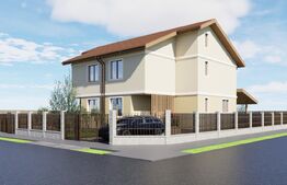 Duplex de vanzare, 107 mp, teren 294 mp, zona Ghiroda