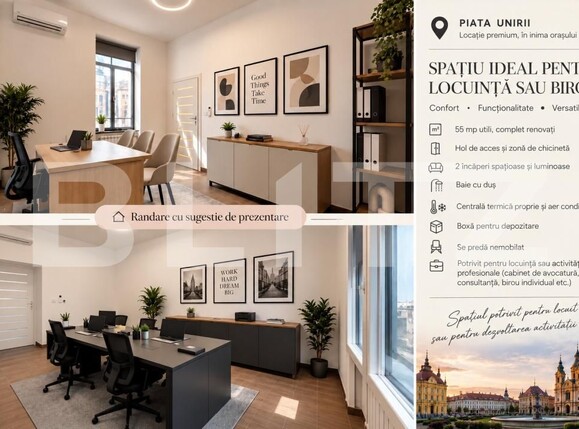 Spațiu birouri de închiriat P-ta Unirii - 208572SIB | BLITZ Timișoara | Poza8