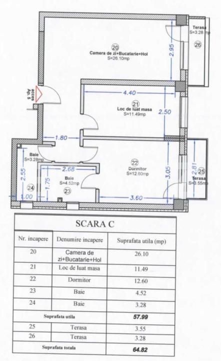 Apartament de vânzare 3 camere Torontalului - 208645AV | BLITZ Timișoara | Poza2
