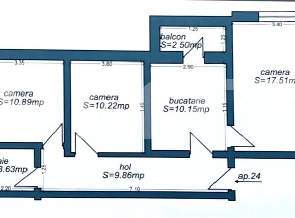 Apartament de vânzare 3 camere Aradului - 208831AV | BLITZ Timișoara | Poza14