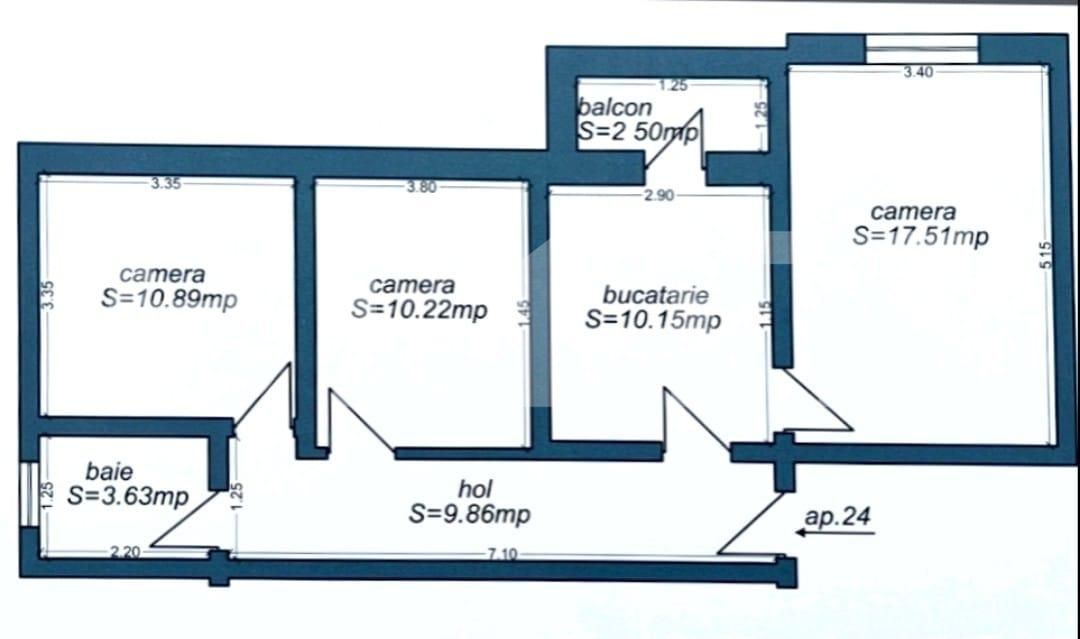 Apartament de vânzare 3 camere Aradului - 208831AV | BLITZ Timișoara | Poza14