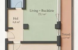 Apartament cu 2 camere, 54 mp, zona Lipovei