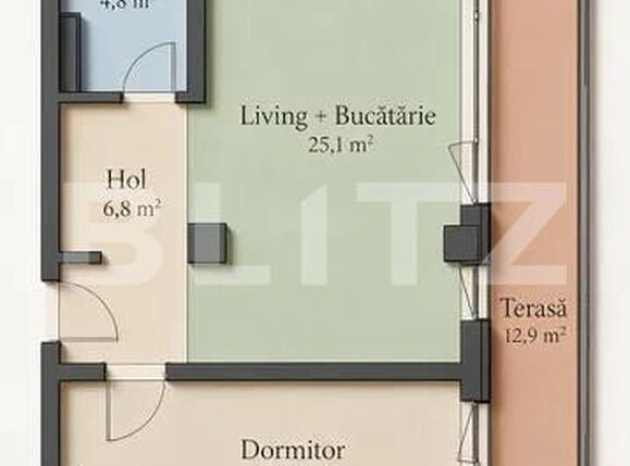 Apartament de închiriat 2 camere Lipovei - 208885AI | BLITZ Timișoara | Poza6