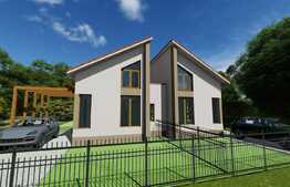 Casa casa cuplata p+m 118 mp in Mosnita ,toate utilitatile!