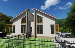 Casa casa cuplata p+m 118 mp in Mosnita ,toate utilitatile!