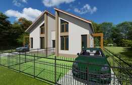 Casa casa cuplata p+m 118 mp in Mosnita ,toate utilitatile!