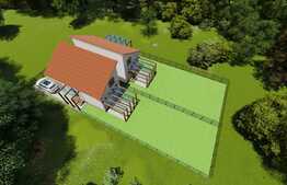 Casa casa cuplata p+m 118 mp in Mosnita ,toate utilitatile!