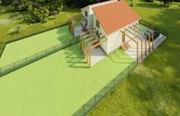 Casa casa cuplata p+m 118 mp in Mosnita ,toate utilitatile!