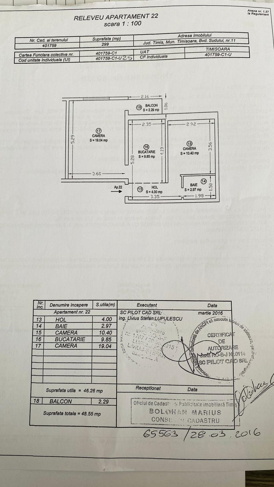 Apartament de vânzare 2 camere Soarelui - 63089AV | BLITZ Timișoara | Poza1