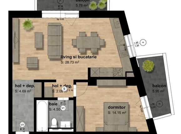 Apartament de vânzare 2 camere Iosefin - 63176AV | BLITZ Timișoara | Poza4