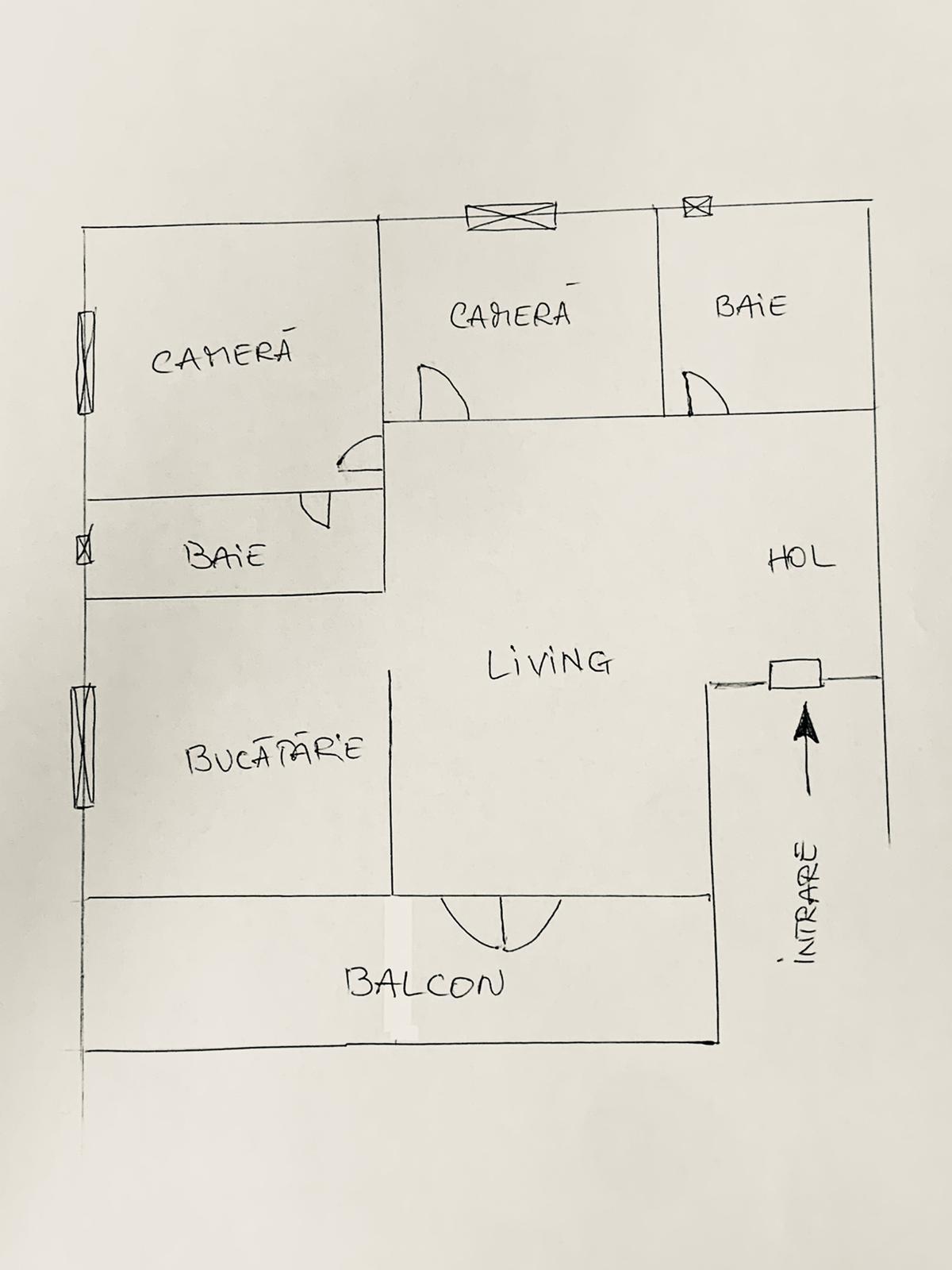 Apartament de închiriat 3 camere Braytim - 63334AI | BLITZ Timișoara | Poza1