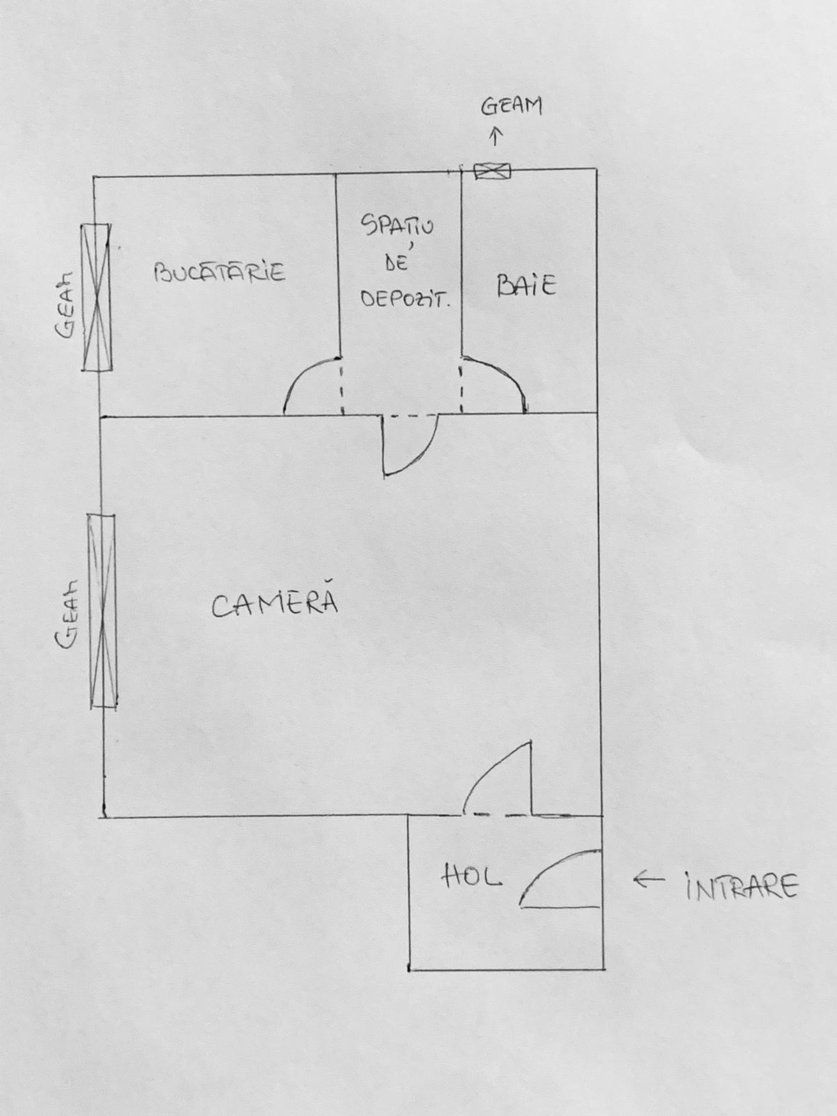 Garsonieră de închiriat Complex Studentesc - 63489AI | BLITZ Timișoara | Poza1
