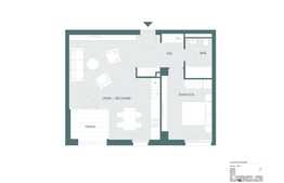 Apartament 2 camere, 57 mp utili, terasa si parcare inclusa